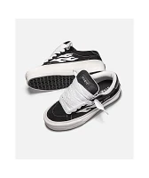 Straye Logan Stomper Black & White Skate Shoes