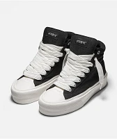 Straye Venice Stomper Black & White Shoes