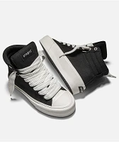 Straye Venice Stomper Black & White Shoes