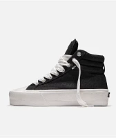 Straye Venice Stomper Black & White Shoes