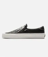 Straye Ventura Slip-On Black & White Skate Shoes