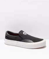 Straye x Zero Ventura X-Ray Black, White, & Red Slip-On Skate Shoes