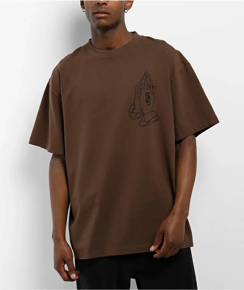 Strength Cartel Culture Brown T-Shirt