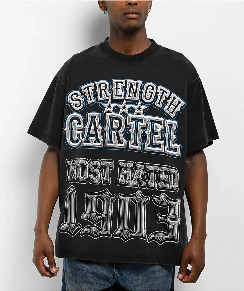 Strength Cartel Most Hated Black T-Shirt