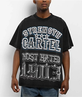 Strength Cartel Most Hated Black T-Shirt