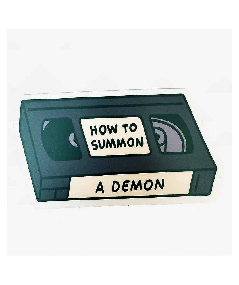 Strike Gently Summoning VHS Sticker