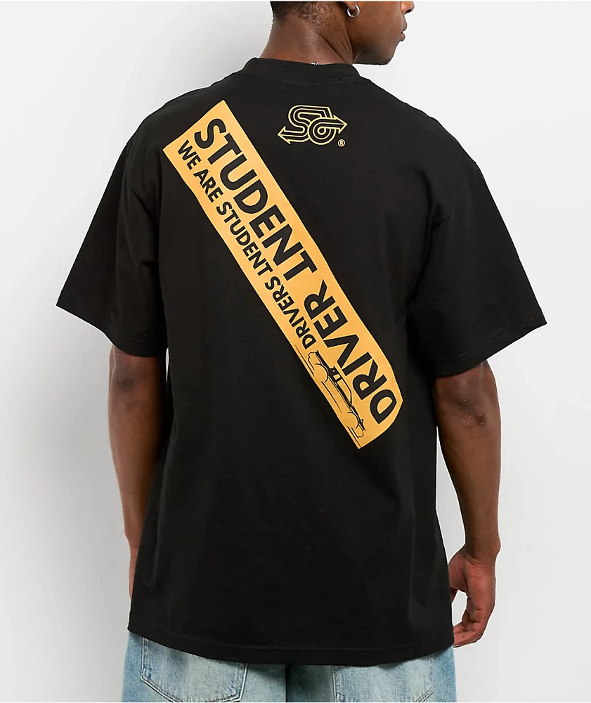 Student Driver King Kuro Black T-Shirt