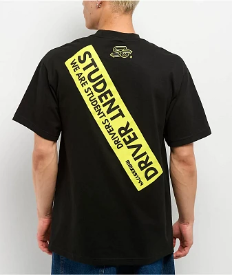 Student Driver Racing Black T-Shirt