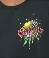 Suncult Reach For It Black Tank Top