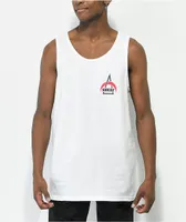 Suncult Taken Away White Tank Top