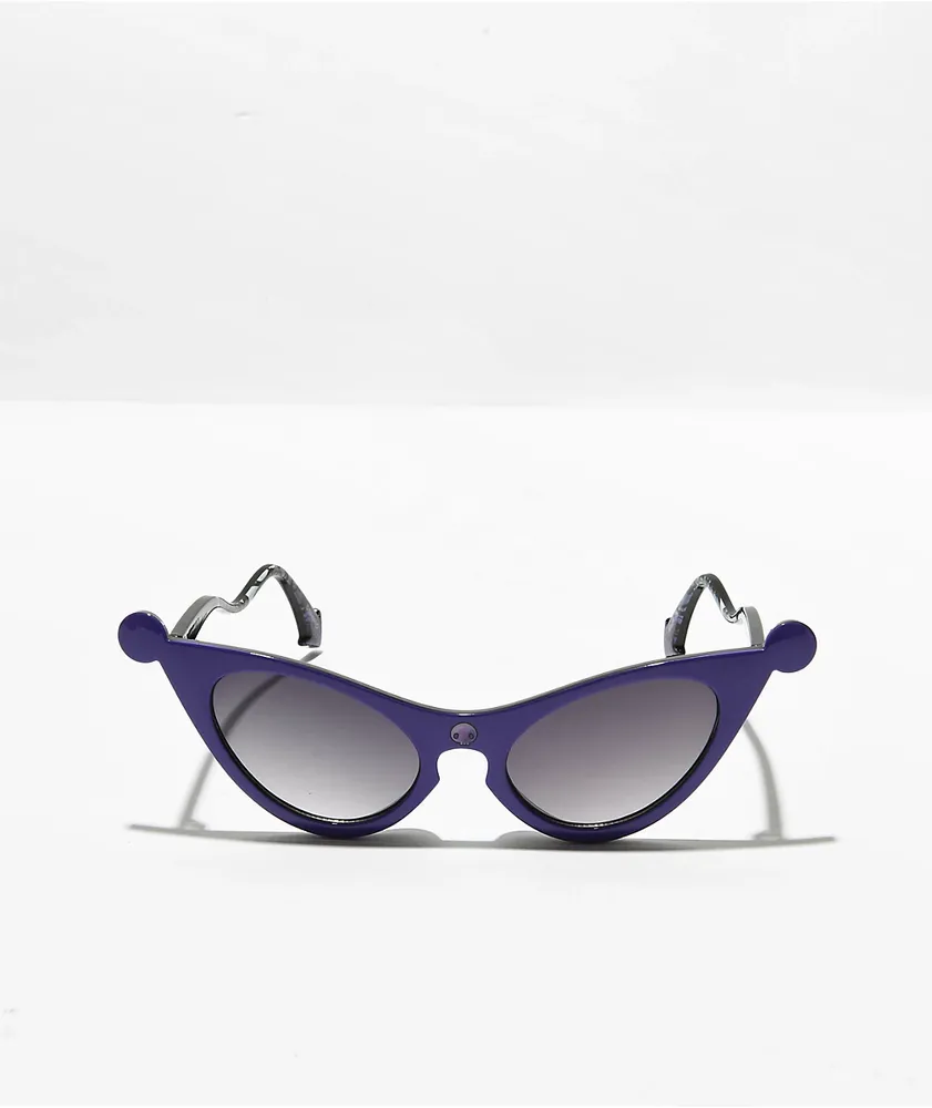 Sunscape x Sanrio Kuromi Purple Cat Eye Sunglasses