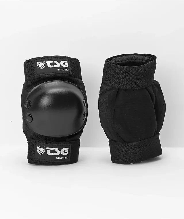 TSG Black Basic 3-Pack Pad Set