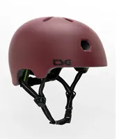 TSG Meta Satin Oxblood Skateboard Helmet