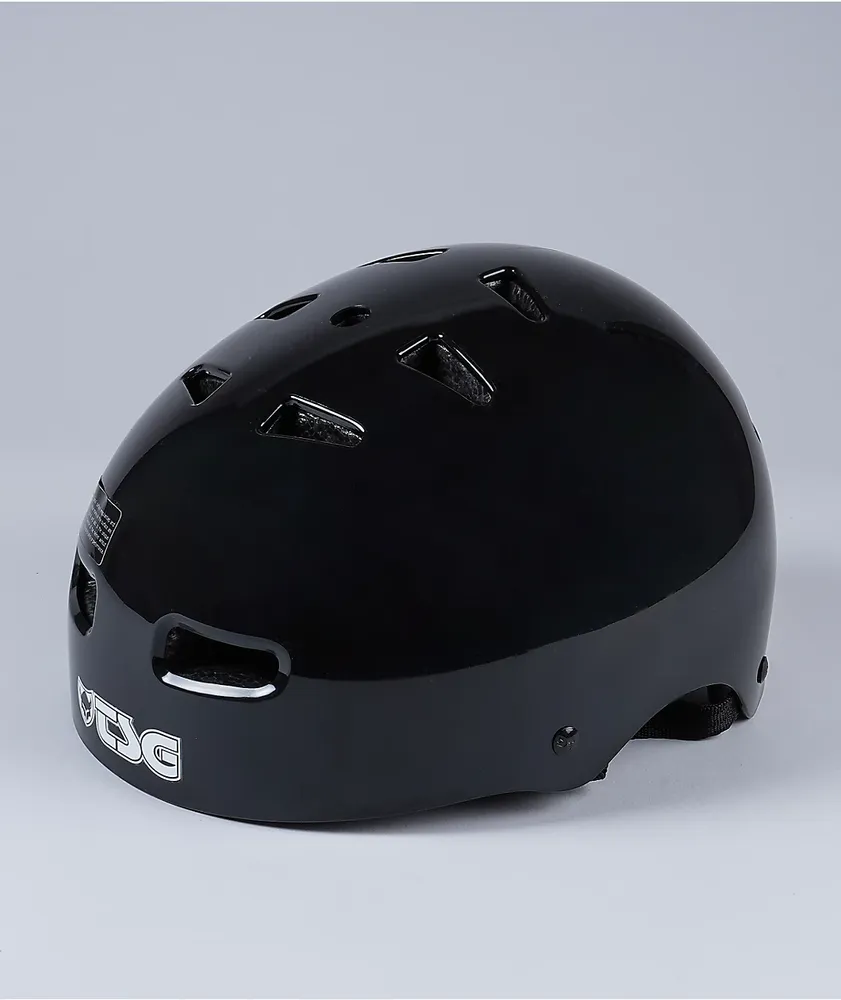 TSG Skate-BMX Injected Black Multi-Sport Helmet