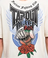 Tapout Fist To Believe Cream T-Shirt