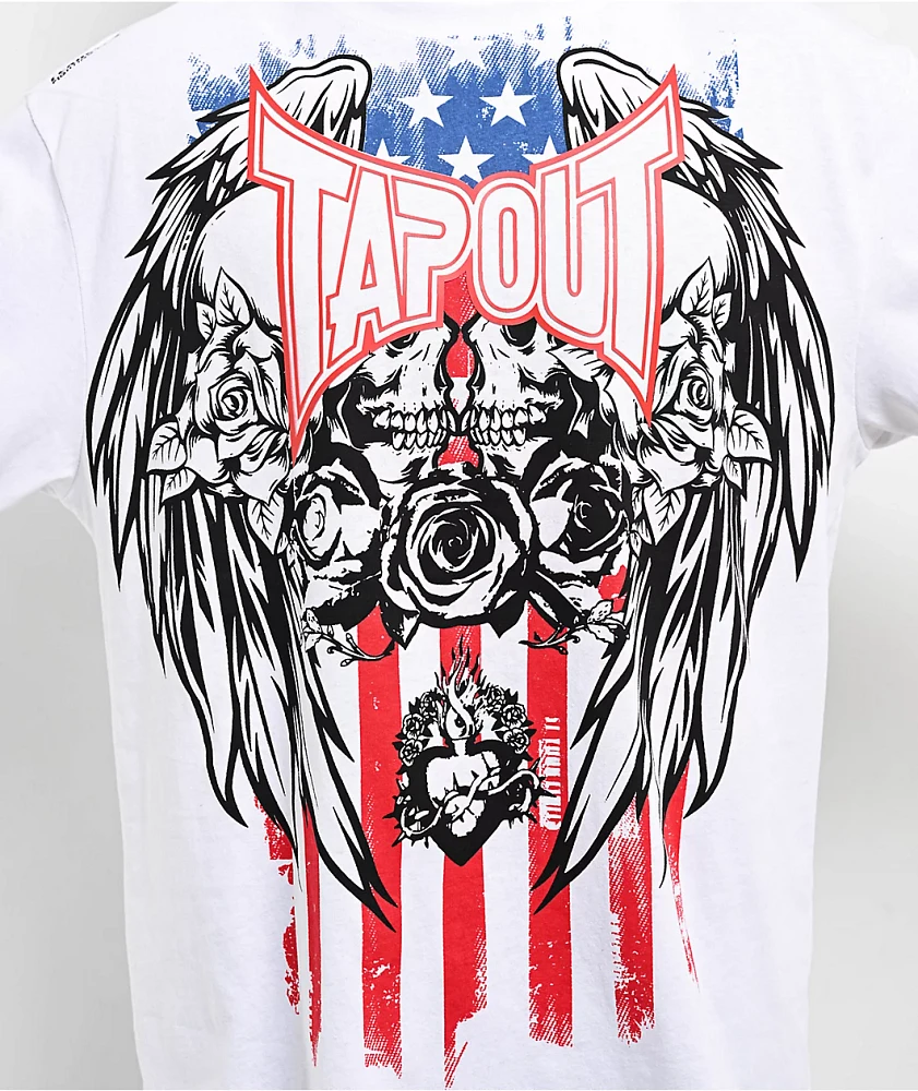 Tapout Patriotic White T-Shirt