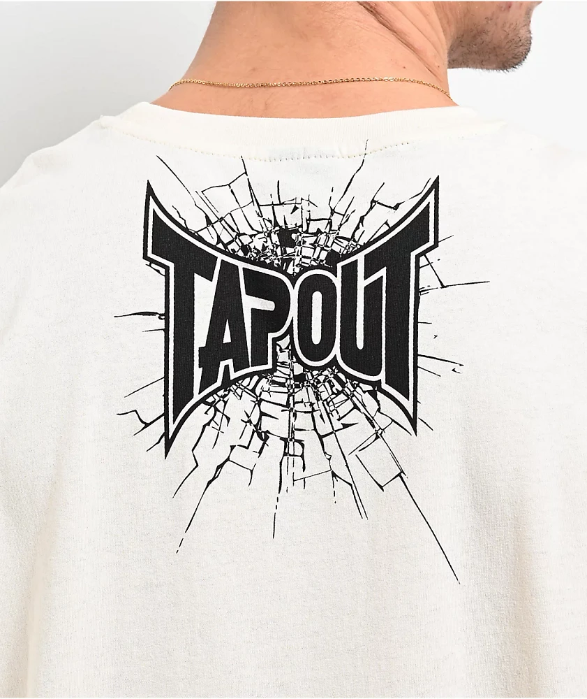 Tapout Up & Down Cream Tank Top