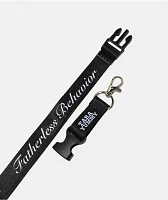 Tara Yummy Fatherless Behavior Black Lanyard
