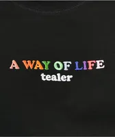 Tealer A Way Of Life Black T-Shirt