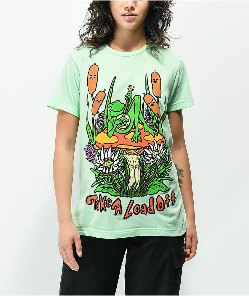 Teen Hearts Take A Load Off Mint T-Shirt