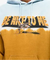 Teenage Don't Bite Blue & Brown Hoodie