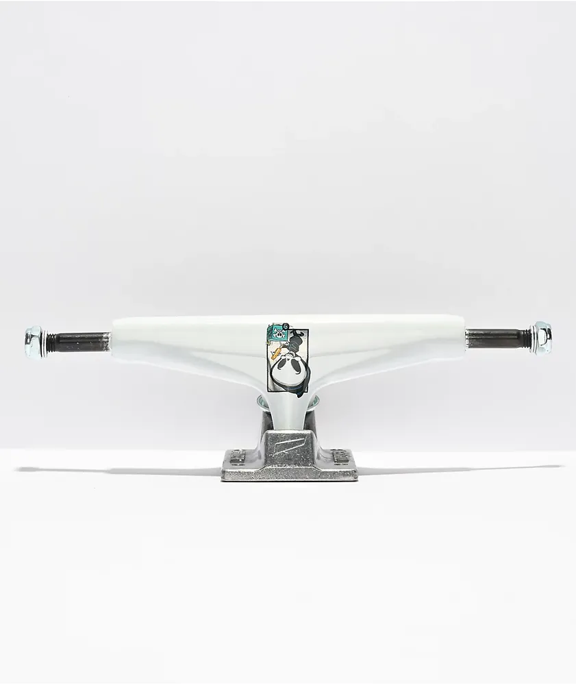 Tensor Rogers Reaper Box 5.5 White Aluminum Skateboard Truck