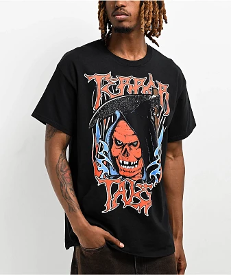 Terror Tales Grim Reaper Black T-Shirt
