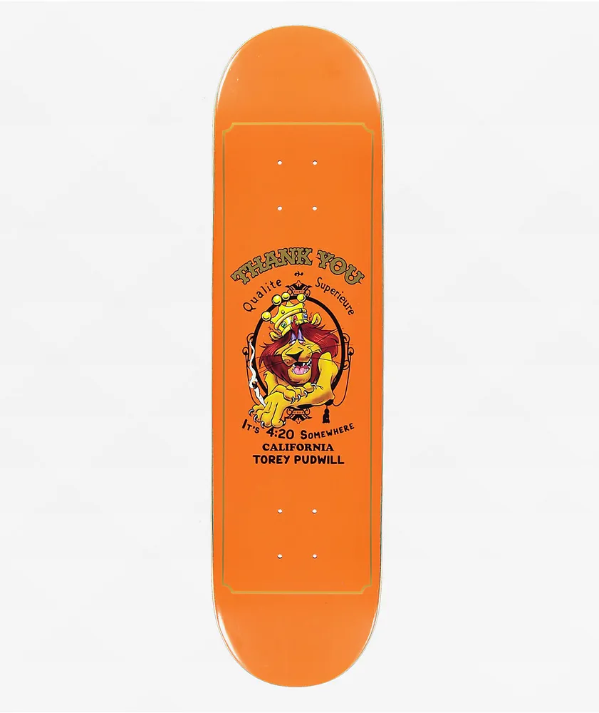Thank You Pudwill Roll Up 8.0" Skateboard Deck