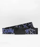 The Artist Collective 90's Grunge Purple Reversible Web Belt