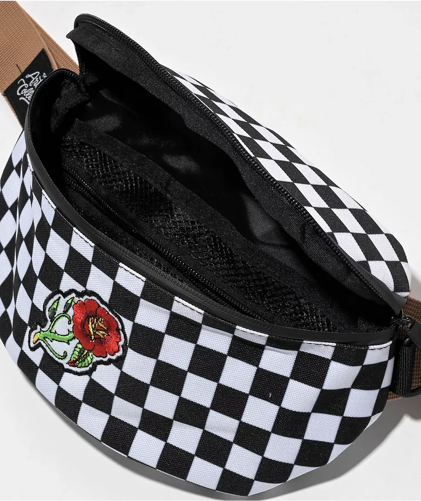 The Artist Collective Chex Rose Black & White Fanny Pack