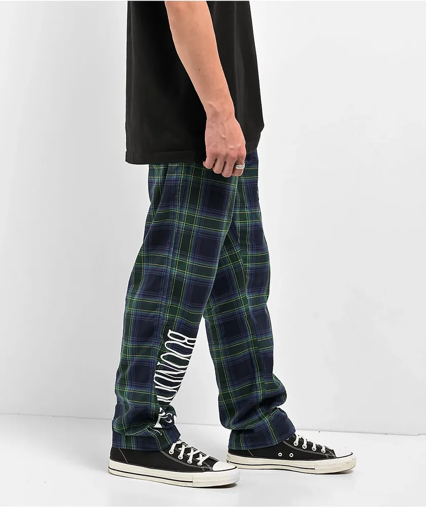 The Boondocks Green Plaid Pajama Pants