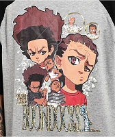 The Boondocks Making Money Black & Grey Raglan T-Shirt