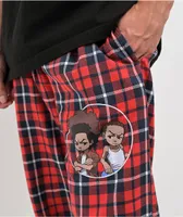 The Boondocks Red Plaid Pajama Pants
