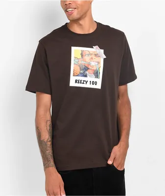 The Boondocks Reezy 100 Brown T-Shirt