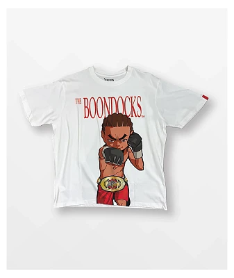 The Boondocks Riley MMA Champ White T-Shirt