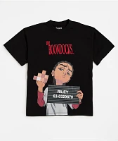 The Boondocks Riley Mugshot Black T-Shirt