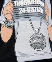 The Boondocks Thugnificent Mugshot Black T-Shirt