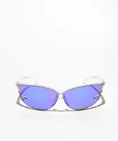 The Boss Flame Tip Clear Sunglasses