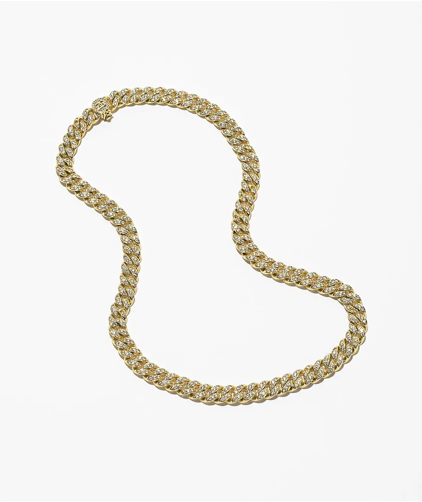 The Gold Gods 18" Diamond Micro Cuban Necklace