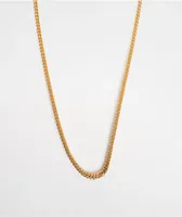 The Gold Gods 2.5mm Gold Franco Chain Necklace