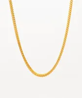 The Gold Gods 20" Gold Franco Box Chain Necklace