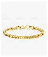 The Gold Gods 6mm Gold Franco Box Chain Bracelet