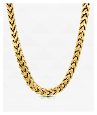 The Gold Gods Gold 24" Franco Box Chain Necklace