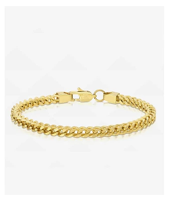 The Gold Gods Gold 8" Franco Box Bracelet