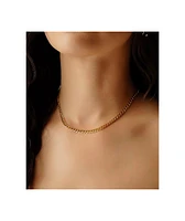 The Gold Gods Gold Vermeil 20" Curb Cuban Chain Necklace