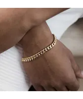 The Gold Gods Miami Cuban Link 6mm Yellow Gold Bracelet
