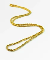 The Gold Gods Rope Chain 28"  Necklace