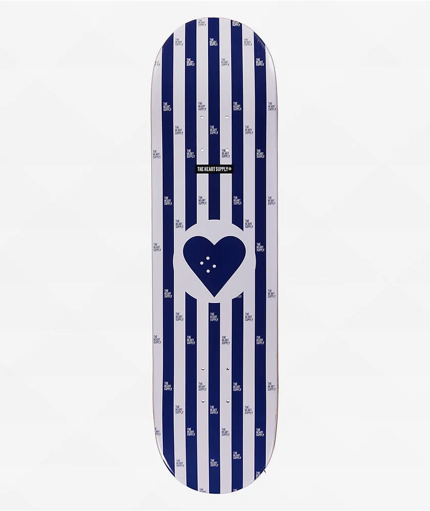 The Heart Supply Squadron Logo Pink 8.25" Skateboard Deck