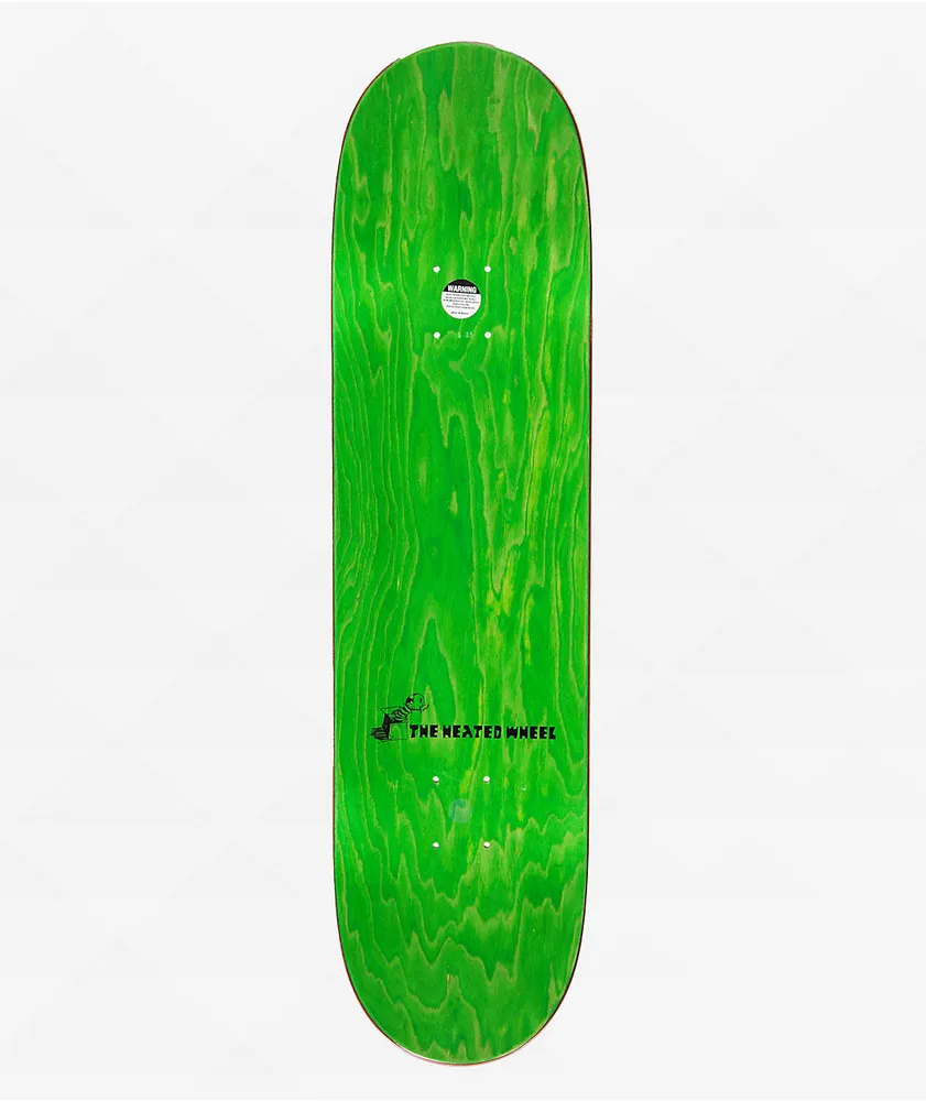 The Heated Wheel Eniz Fazliov 8.25" Skateboard Deck