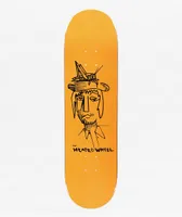 The Heated Wheel Grasshopper Guy 8.38" Skateboard Deck